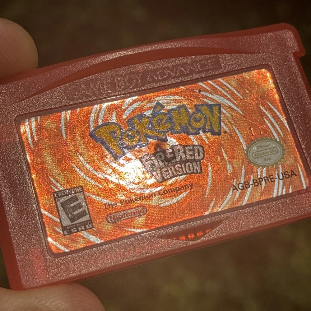 Pokémon Fire Red Version Game Boy Advance Authentic Cartridge - TESTED! Working!